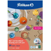 Pelikan Zeichenblock A4, 120 g/m2, 20 Blatt