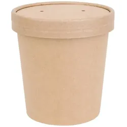 FourniResto Fiesta recycelbare Suppenbehälter 455 ml/16 oz 98 mm (500 Stück)