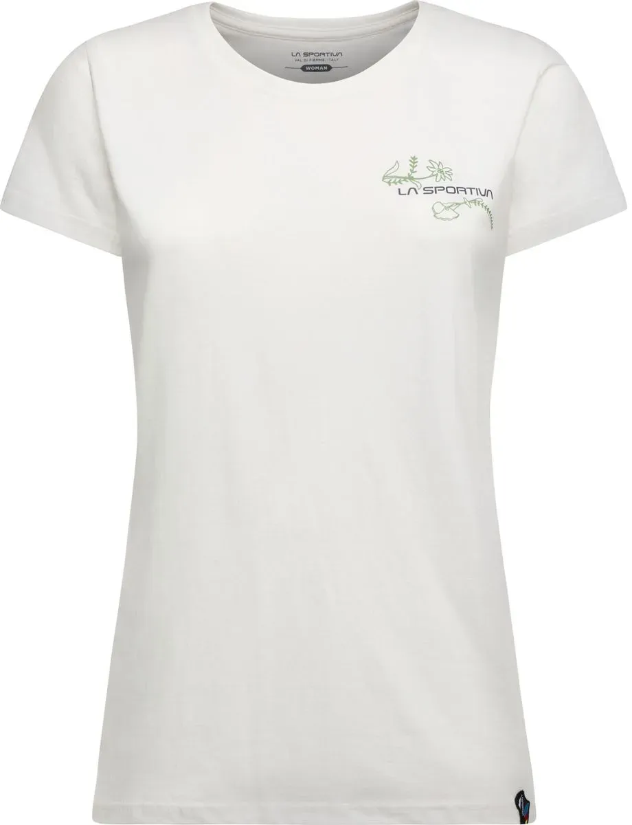 La Sportiva Climb Flower T-shirt Women chalk (W04W04) XS
