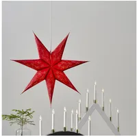Star Trading Papierstern 63 cm rot