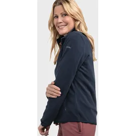 Schöffel Damen Fleece Jk Style Ash WMS, leichte Fleecejacke aus wärmendem Tecnopile, schnelltrocknende Outdoorjacke mit 2-Wege-Stretch, navy blazer, 42