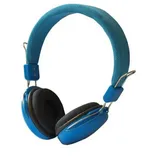COFI 1453 Kopfhörer mit Mikrofon AP-60B blau 1,2 m Kabel Miniklinke 3,5 mm Stereo