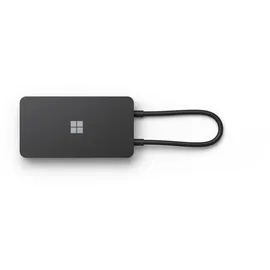 Microsoft Surface USB-C Travel Hub Dockingstation, Schwarz