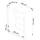 abamihome AKORD RUBIN 66 x 85 x 36 cm geschlossen / sonoma-eiche