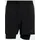 adidas D4T Workout 2in1 Shorts schwarz