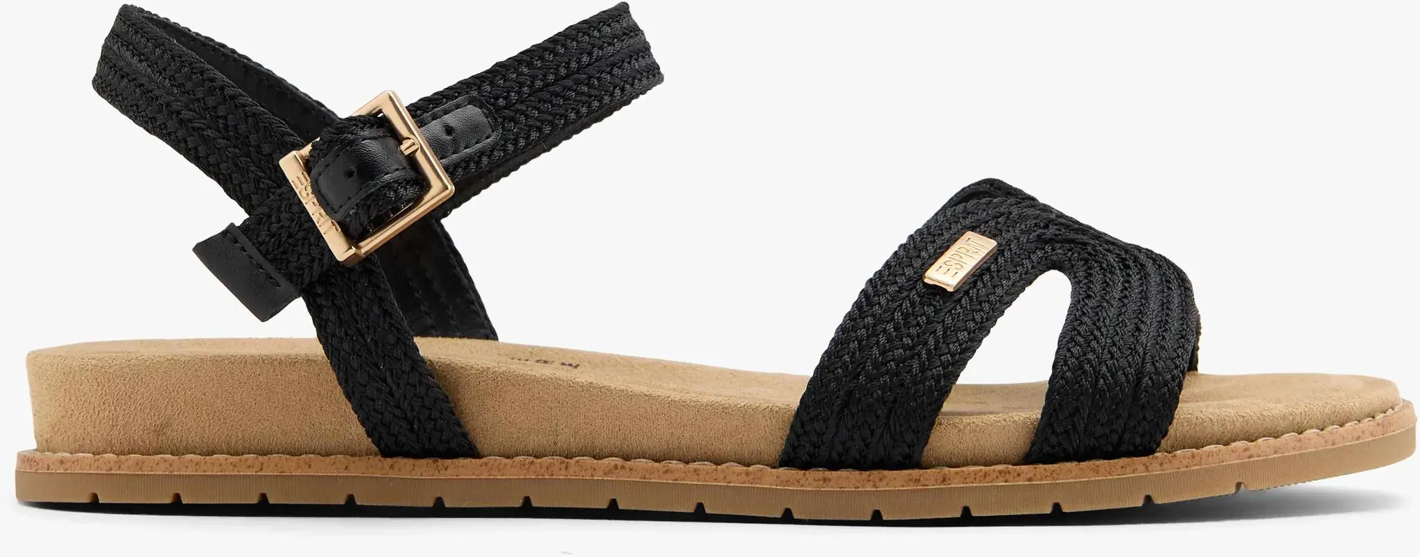 ESPRIT  Sandale Schwarz, Damen, Größe: 42 - ESPRIT  Sandale Schwarz, Damen, Größe: 42 - woman - Schwarz