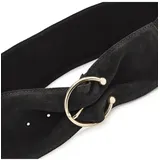 LASCANA Damengürtel Leder schwarz 85
