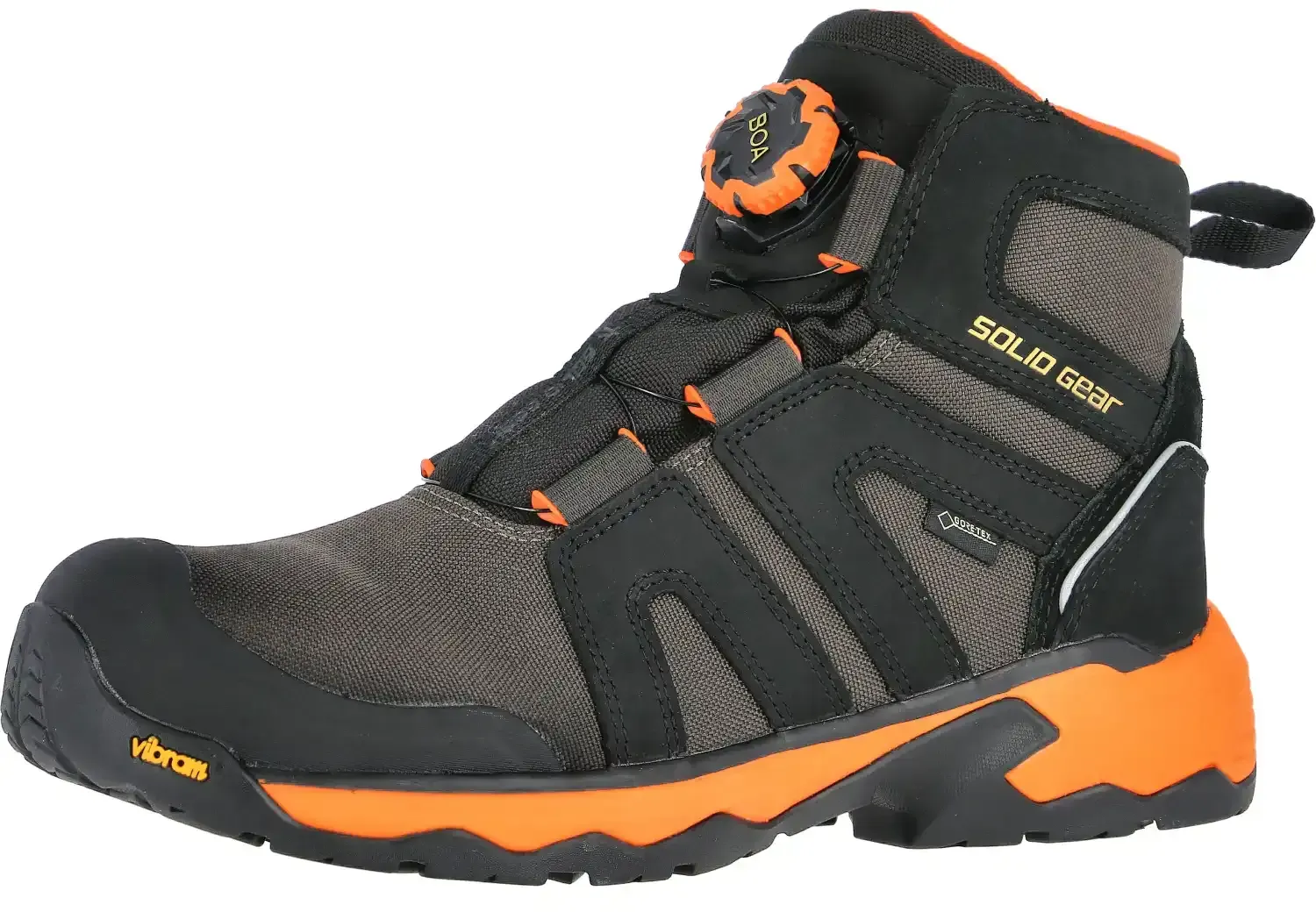 Sicherheitshochschuhe S3 "TIGRIS AG MID GTX" - 42 - schwarz