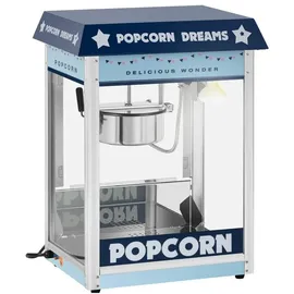 Royal Catering Popcornmaschine - blau