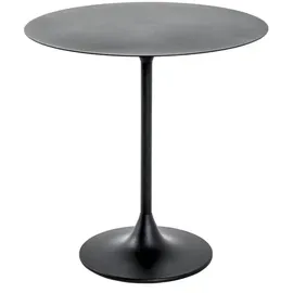 Haku-Möbel HAKU Möbel Beistelltisch rund Metall schwarz 45,0 x 45,0 x 45,0 cm, 1 St.