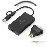 Renkforce Externe Grafikkarte DDR3-RAM USB-A USB-CTM 5 GB RF-4715072