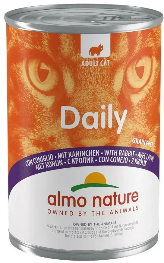 Almo Nature Cat - Dose Daily Menu Kaninchen 400g