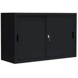 Lüllmann Aktenschrank 160,0 x 45,0 x 75,0 cm schwarz