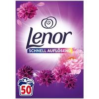 LENOR Pulverwaschmittel Color Amethyst Blütentraum 50 Waschladungen
