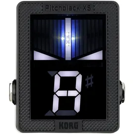 Korg Pitchblack X Series - Compact Guitar/Bass Chromatic Pedal Tuner - Black