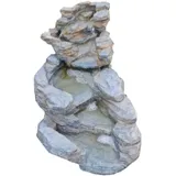 Granimex Bachlauf Rio Negro Polystone 2-teilig Wasserfall