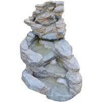 Granimex Bachlauf Rio Negro Polystone 2-teilig Wasserfall