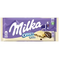 MILKA Weiße Schokolade mit Oreo 100 g