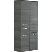 Saphir Midischrank Quickset Badschrank 60 x 33 x 141 cm Grau