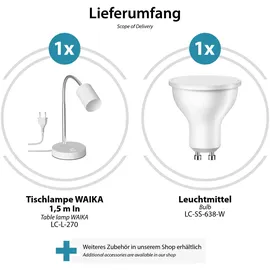 ledscom.de Waika Weiß 3 St.