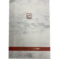 Dfw Briefblock A4 90g grau 880101 40Bl.unlin.Marmor