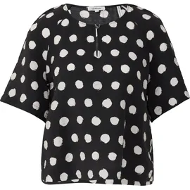 s.Oliver Verkürzte Bluse schwarz 46