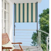 Angerer Klemm-Senkrechtmarkise Nr. 8700 150 cm grün