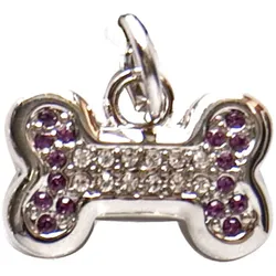 Wolters Schmuckanhänger Knochen, violett - für ein wirkungsvolles Outfit!