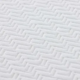 vidaXL Matratze Weiß Grau 180 x 200 cm Memory Foam