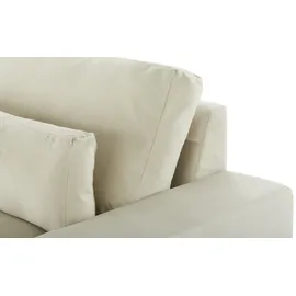 Sofa.de Element Ottomane Armlehne rechts Branna ¦ beige ¦ Maße (cm): B: 116 H: 88 T: 164