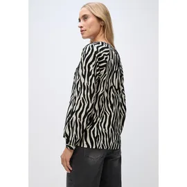 STREET ONE Gemusterte Raglan Tunika - 38