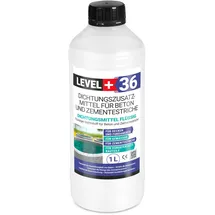 LEVEL PLUS Dichtungsmittel Flüssig 1 L Mörtelzusatzmittel für Zementestrich