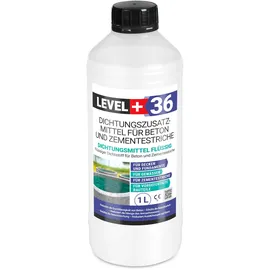 LEVEL PLUS Dichtungsmittel Flüssig 1 L Mörtelzusatzmittel für Zementestrich