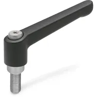 Ganter norm Ganter Normelemente GN 300.1-78-M10-40-SW 1-78-M10-40-SW-Verstellbare Klemmhebel mit