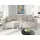 s-style möbel 3-2-1 Garnitur Chenille 3-Sitzer + 2-Sitzer + Sessel Beige