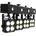 LED KLS-180 Kompakt-Lichtset Schwarz