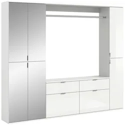Garderobe Projekt X ca. 212x193 cm Weiß