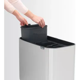 Brabantia Bo Touch Bin 33 l matt steel fingerprint proof