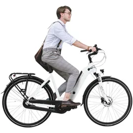 AsVIVA Stadtfalter B14 28 Zoll RH 0 cm Unisex grau/weiß