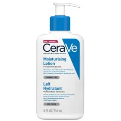 Cerave Feuchtigkeitslotion für trockene bis sehr trockene Haut. 236 ml