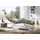 W.Schillig Relaxliege daily dreams Leder/Polyester 75 x 91 x 170 cm Grün mit Kissen