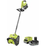 RYOBI 18V ONE+ Akku-Schneefräse RY18ST25A-140 (25cm Arbeitsbreite, 6m Wurfweite, Circa 100m2 Arbeitsfläche bei nutzung eines 4Ah Akku, inkl. 1x 4 Ah Akku und Ladegerät)