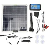 200-w-hochleistungs-solarladegerät (20 A, Ip67, Wasserdicht) Mit Regler Für Camping Und Wandern