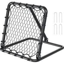 Vevor Fußball-Rebounder Schwarz 86,4 x 86,4 cm