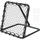 Vevor Fußball-Rebounder Schwarz 86,4 x 86,4 cm