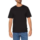 TRIGEMA Herren, T-Shirt 636202, Gr. Medium, schwarz, (schwarz 008)