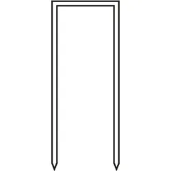 Aircraft Klammern Typ 80 16 mm