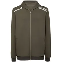 Plein Sport Sweatjacke Weiß 5XL
