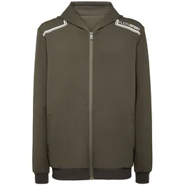 Plein Sport Sweatjacke Weiß 5XL
