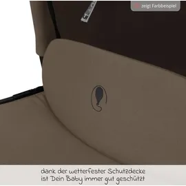 ABC-Design ABC Design Kombi-Kinderwagen Samba 2 inkl. Babywanne - Beige